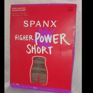 Spanx Higher Power Shorts~Cafe Au Lait. Sz Lrg. NWOT